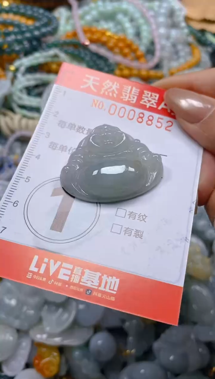 翡翠未镶嵌颈饰闪购0008852