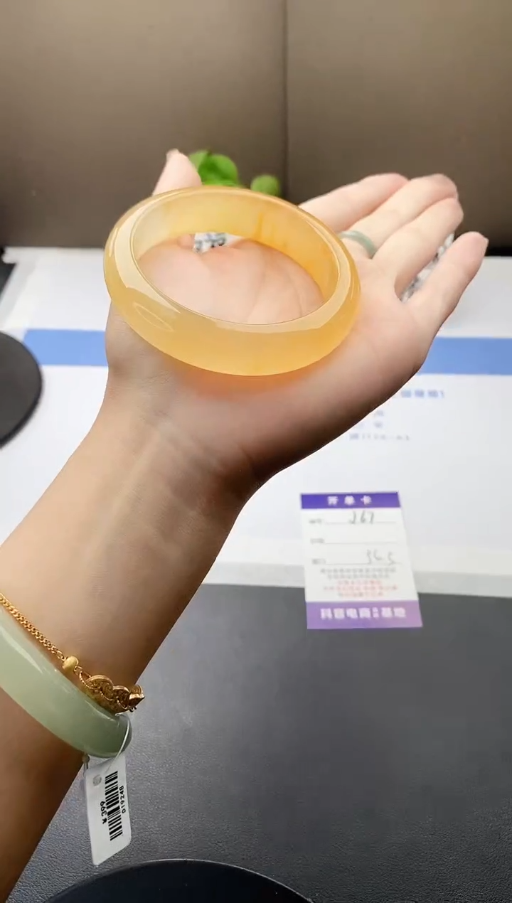 石英质玉手镯未镶嵌j67-H1多样性发货56+