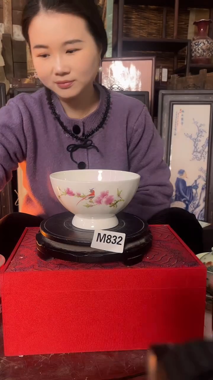 摆件陶景德镇陶瓷摆件M832