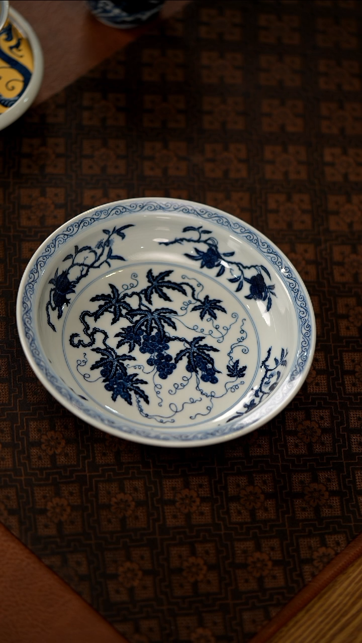 【闪购商品】瓷片景德镇斌芬陶瓷/快雪时晴50