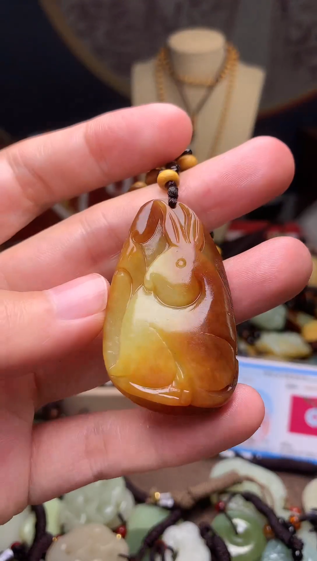 颈饰未镶嵌和田玉新疆料青海料清水和田玉吊坠