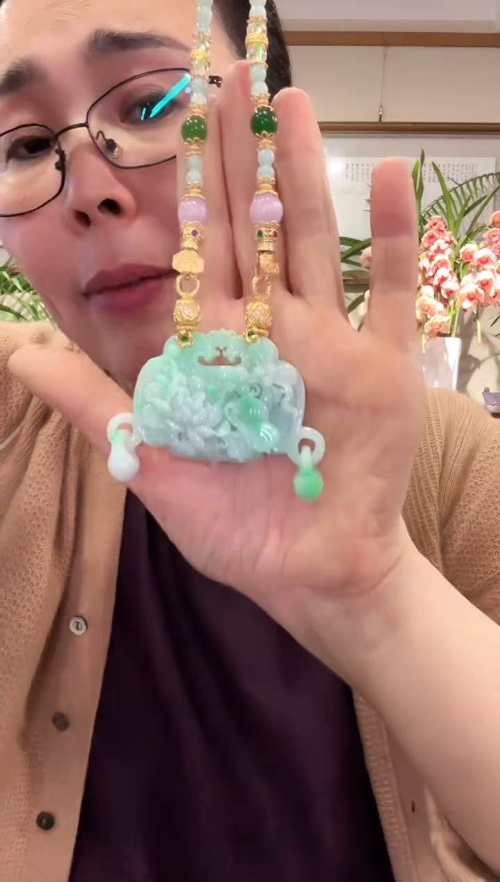 【闪购商品】翡翠颈饰未镶嵌国风