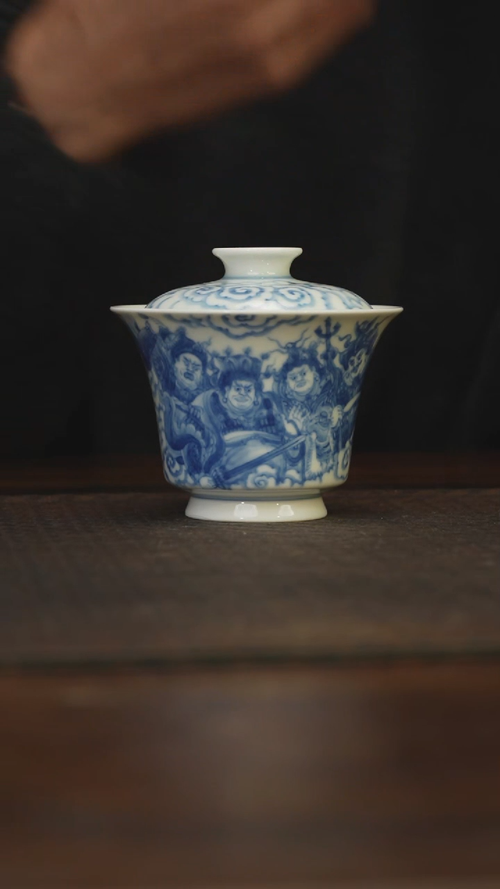 瓷片柴窑青花破价福利