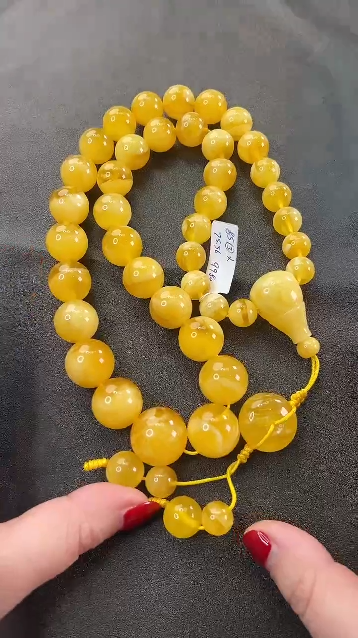 【闪购商品】琥珀颈饰未镶嵌项链