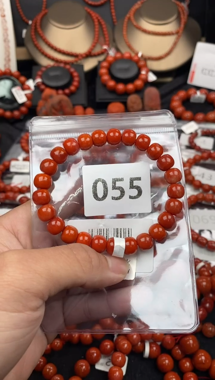 【闪购商品】南红玛瑙手串未镶嵌055-9mm