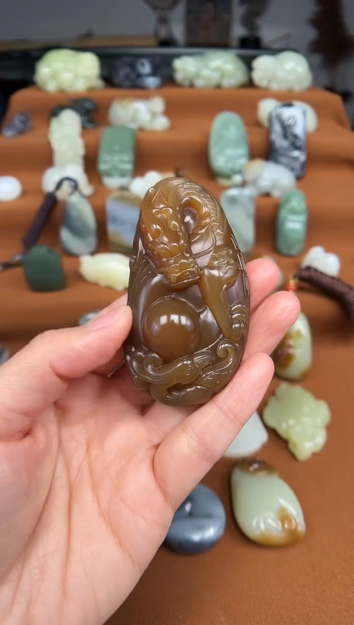 【闪购商品】和田玉颈饰未镶嵌龙