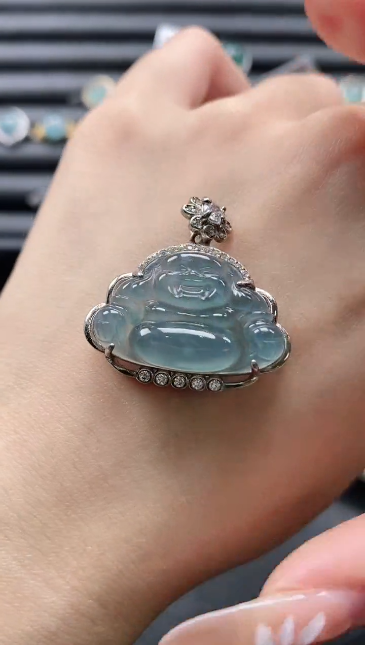 【闪购商品】翡翠戒指银S925镶嵌1111