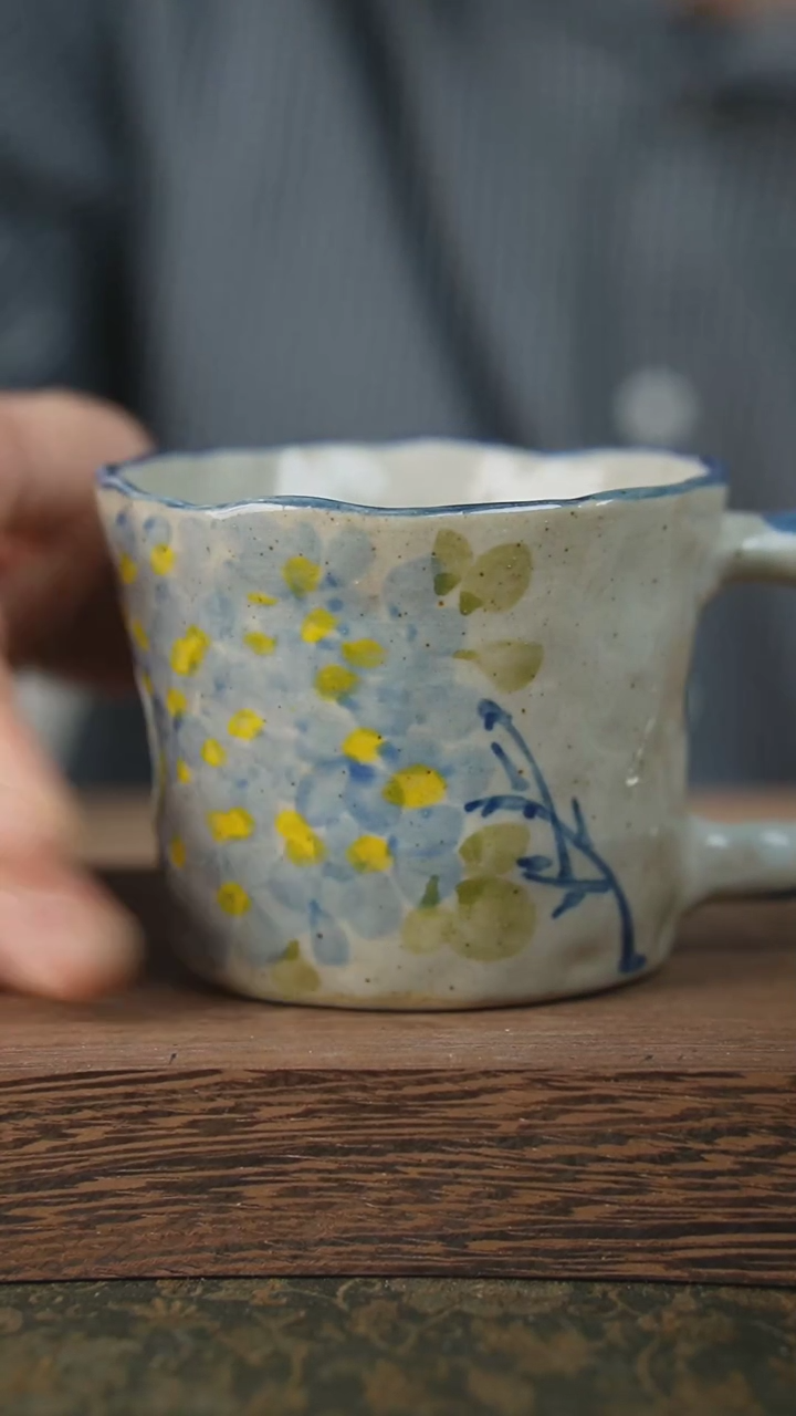 【闪购商品】杯子泥垚手作 景德镇手工手绘器物243