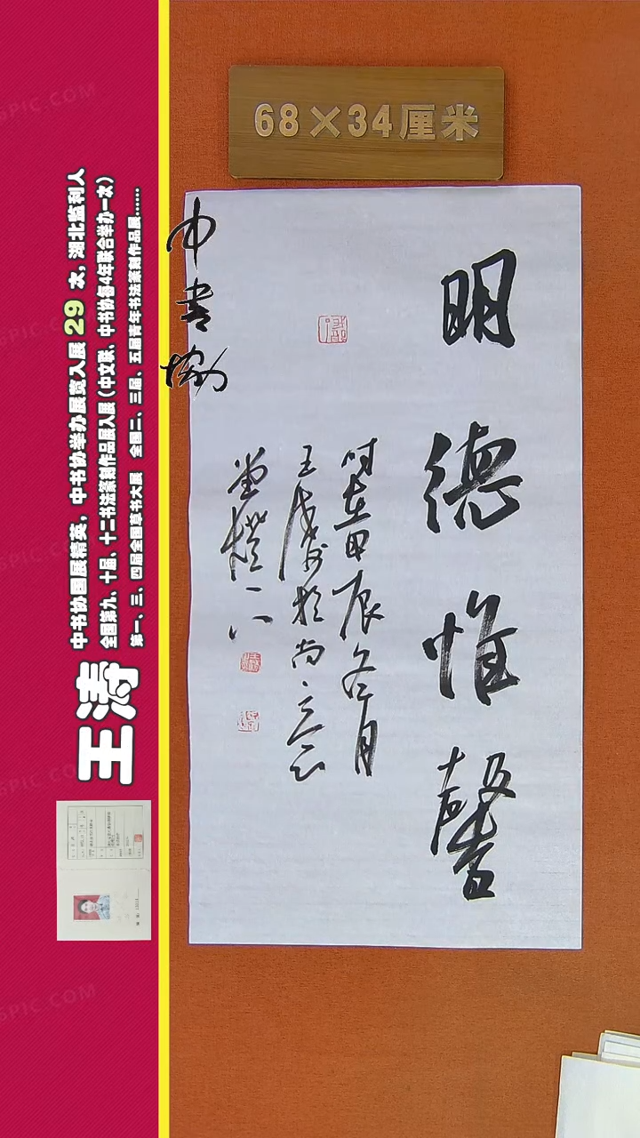 【闪购商品】书法166王涛书法作品