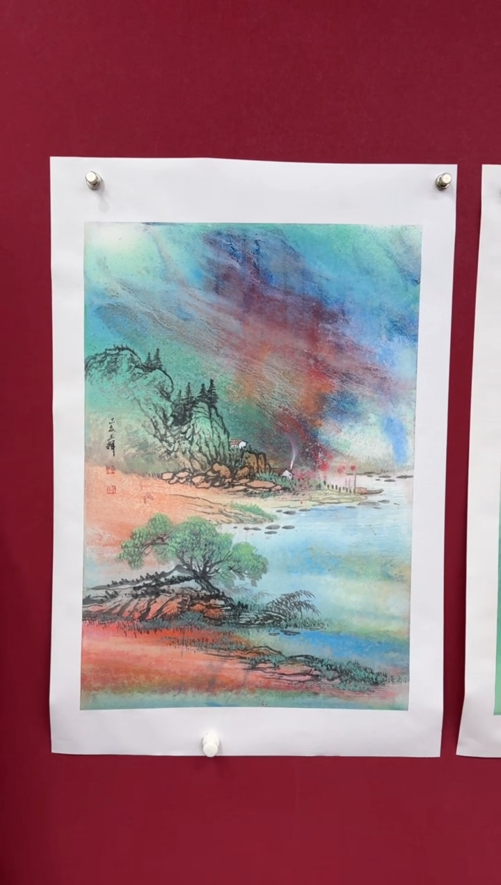 【闪购商品】国画国画绘画山水花鸟