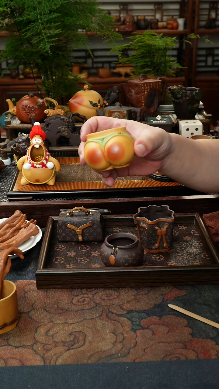 茶壶紫砂屁屁杯v跟格局基本