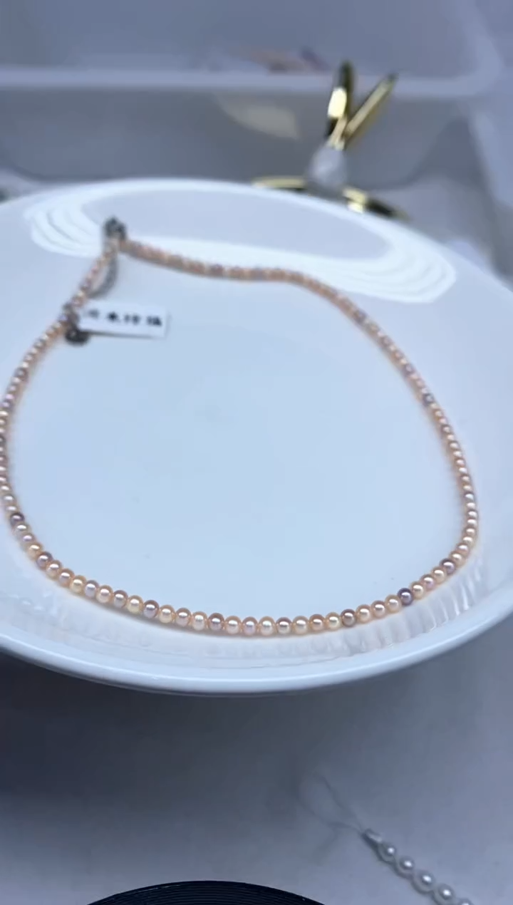 颈饰未镶嵌淡水珍珠糖果