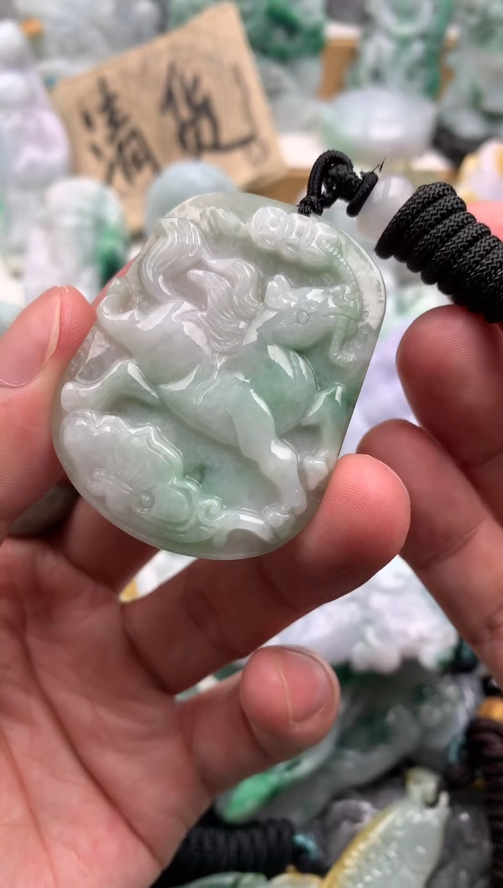 吊坠(不含链)未镶嵌翡翠1