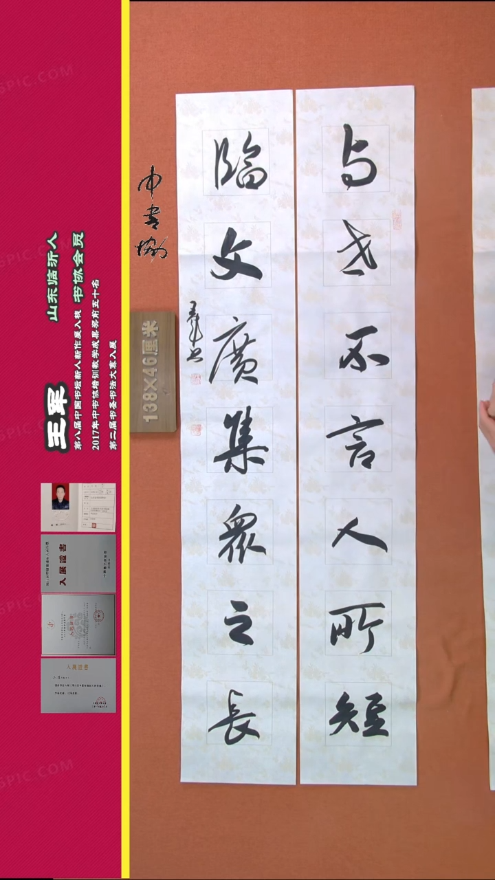 【闪购商品】书法102王军书法作品