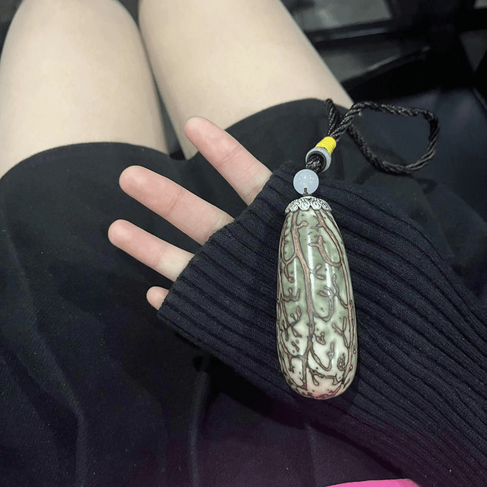 原皮千眼果/手把//脖挂钥匙扣现磨开果不退