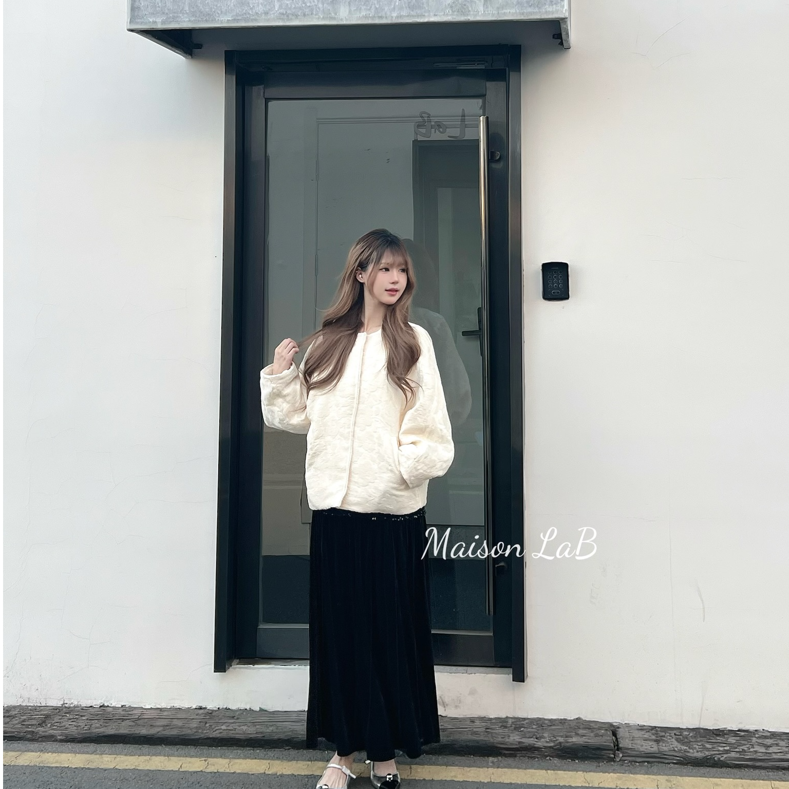 Edge else烧花新中式外套