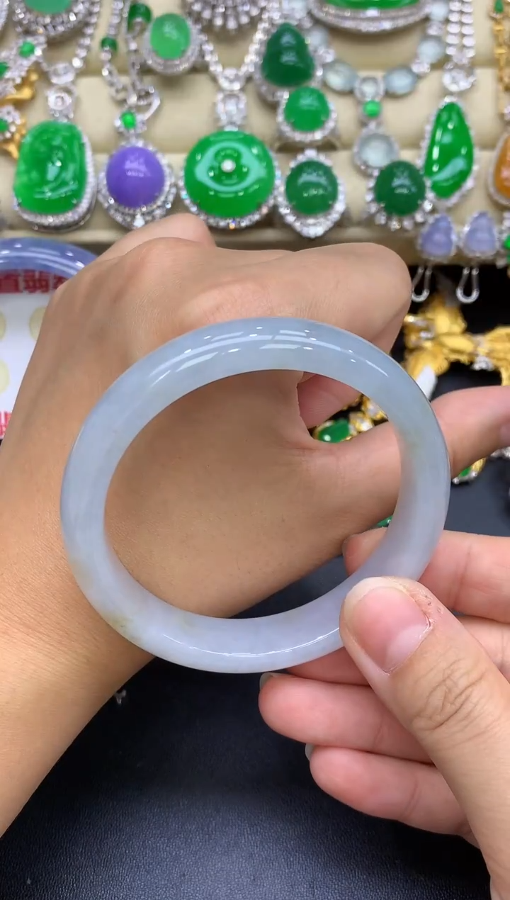 未镶嵌手镯翡翠226-中国好珍宝