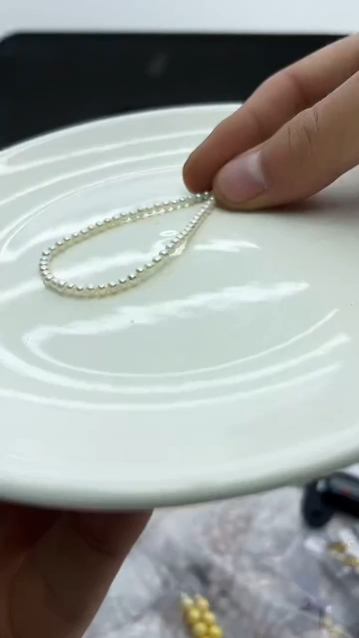 未镶嵌手链淡水珍珠白色系手链