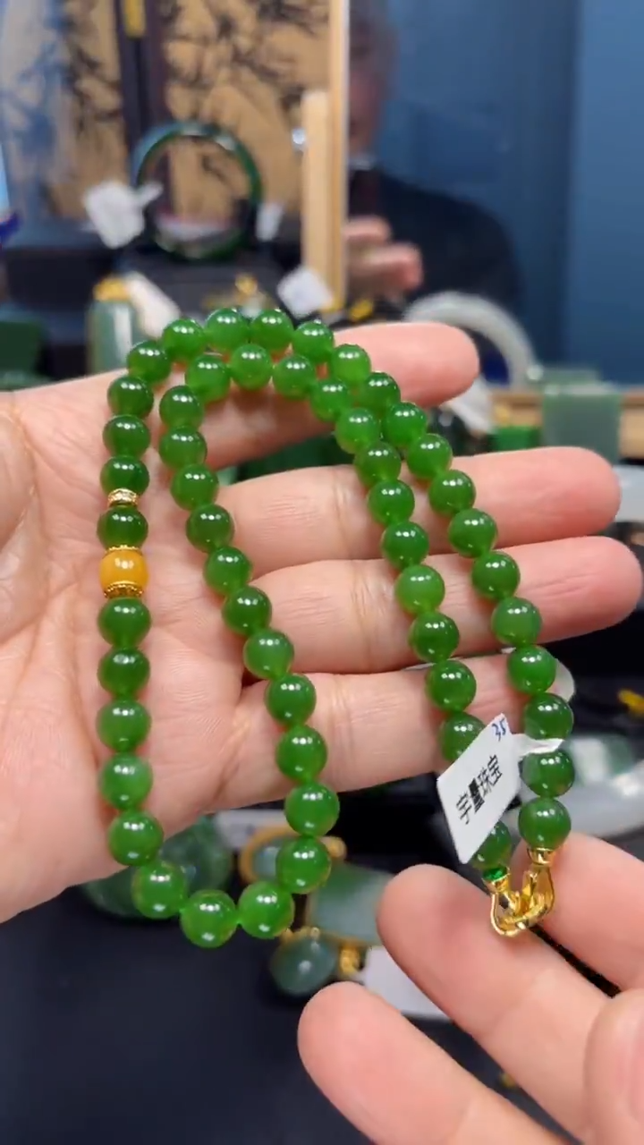 【闪购商品】和田玉（碧玉）颈饰未镶嵌1