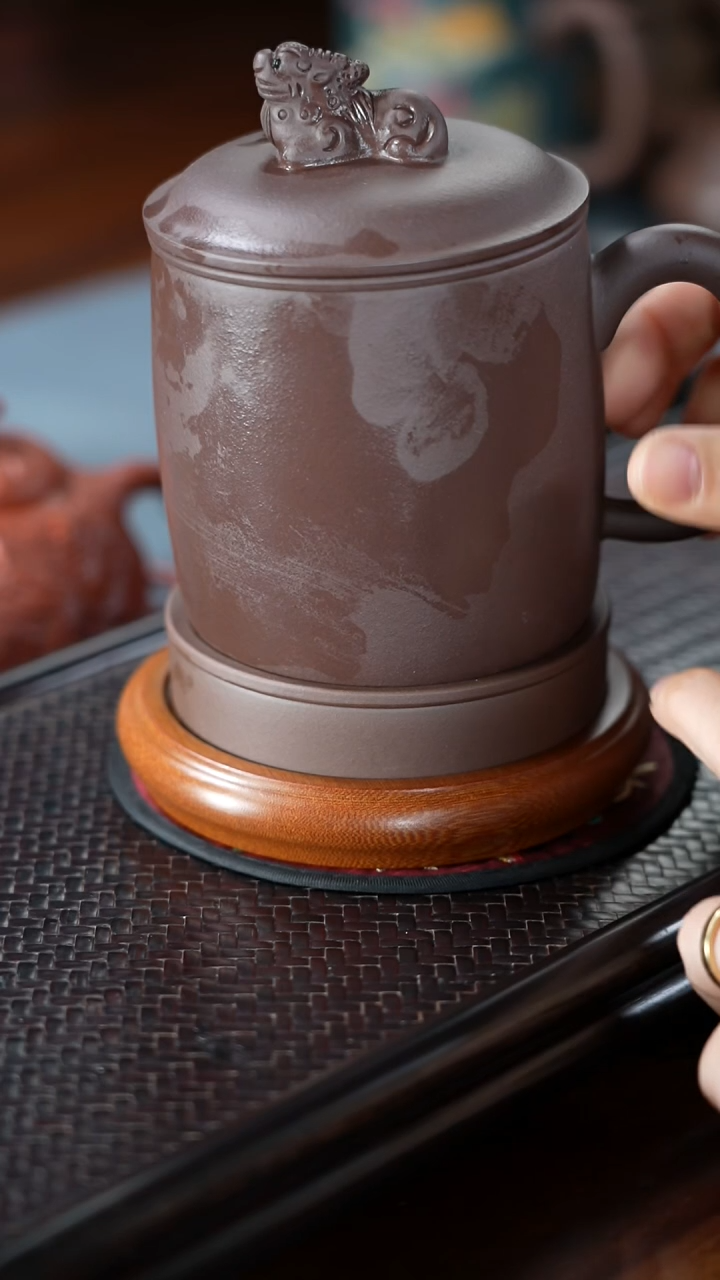 【闪购商品】宜兴原矿紫砂内胆杯001