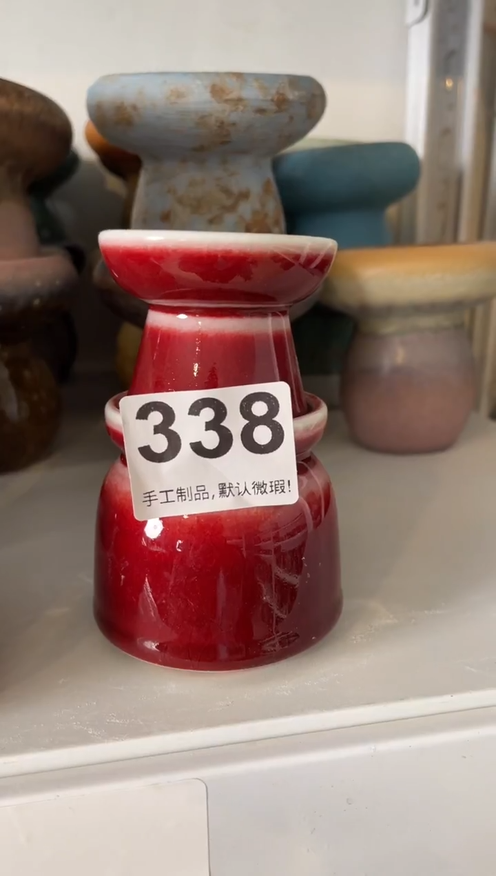 瓷片爱****肉338知木小芳花盆