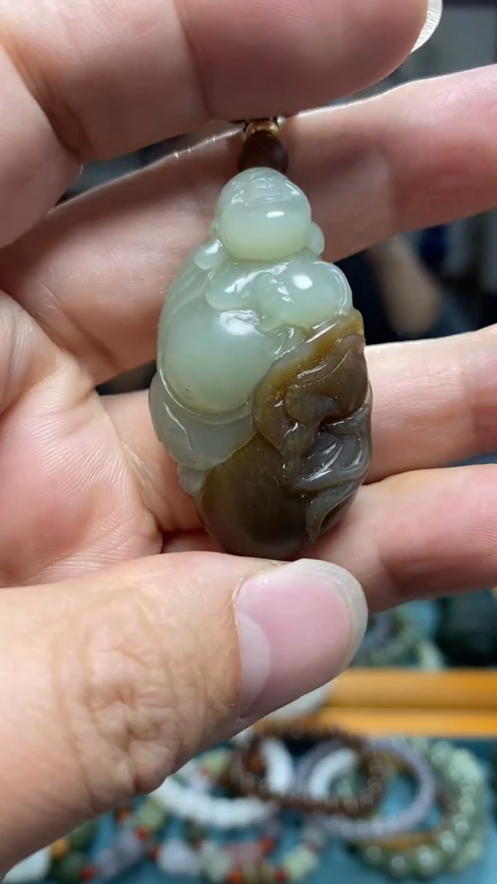 颈饰未镶嵌和田玉17