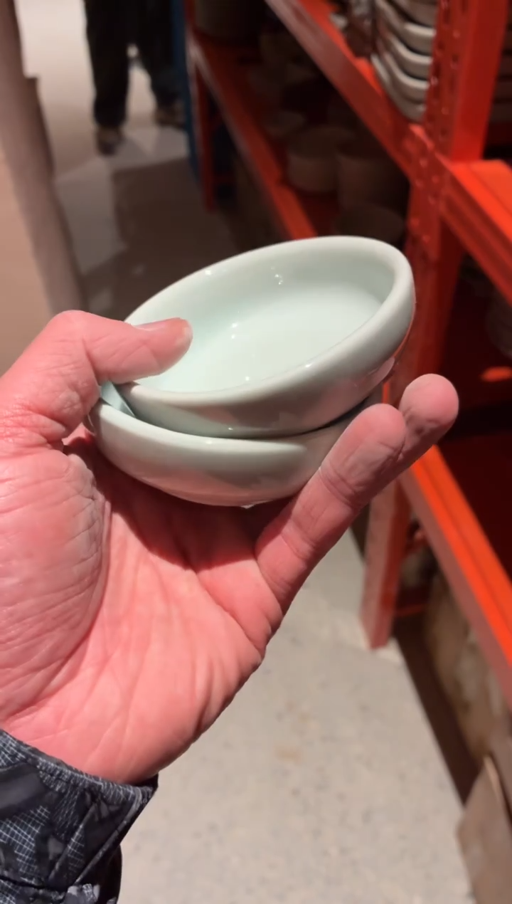 瓷片p****z195 影青蘸料碟2个