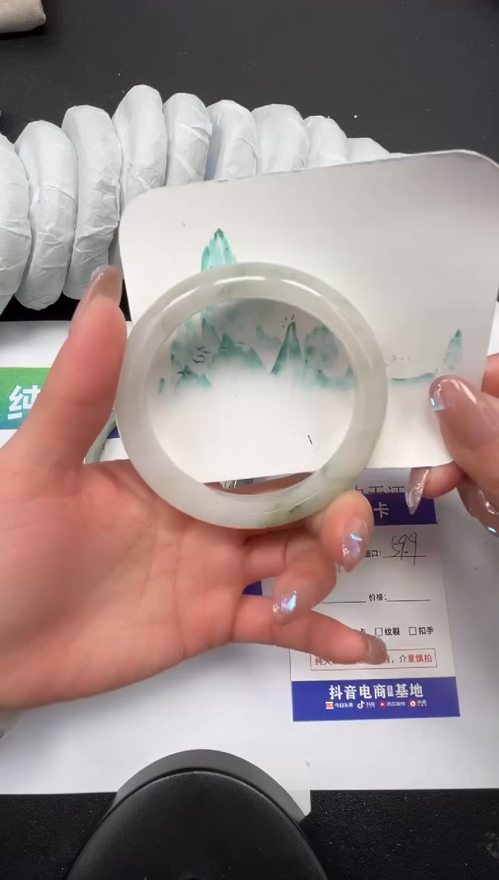 【闪购商品】石英质玉手镯未镶嵌373-59.9