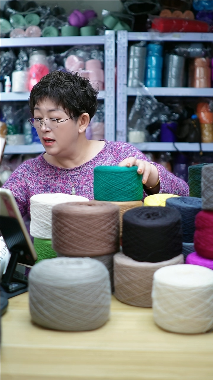 羊绒欢姐编织线A457