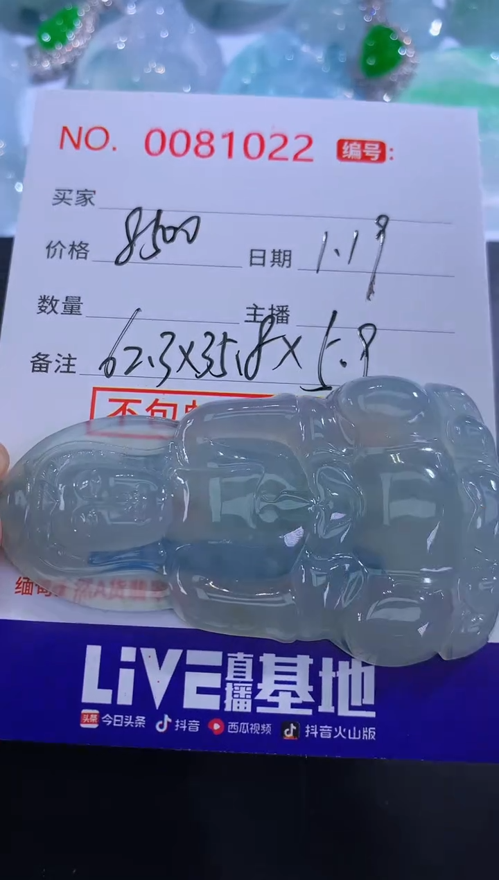 【闪购商品】翡翠颈饰未镶嵌！