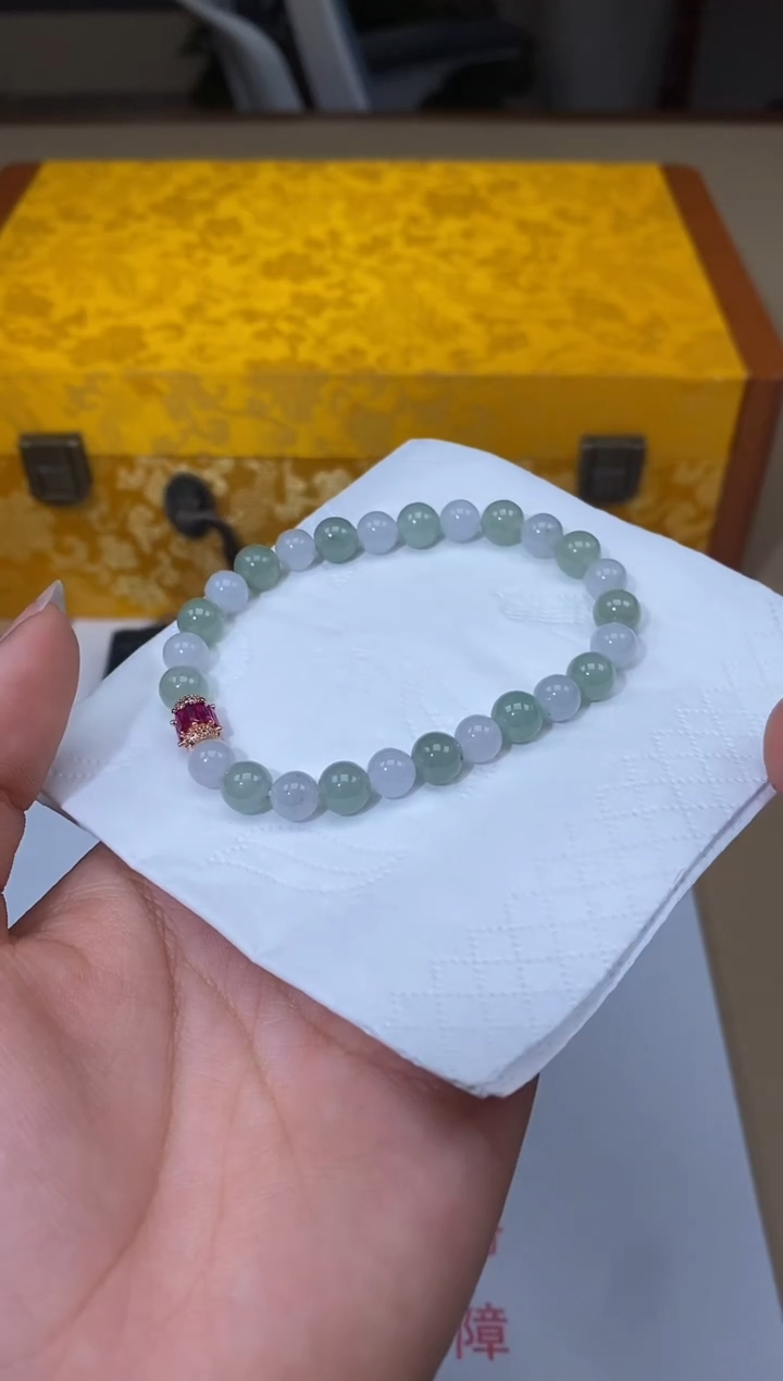 【闪购商品】翡翠手串未镶嵌天然A货翡翠（多样性发一） 