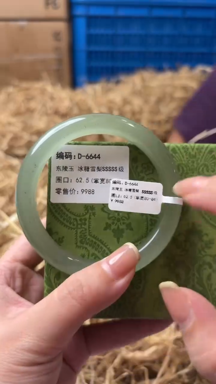 未镶嵌手镯石英质玉D-6644