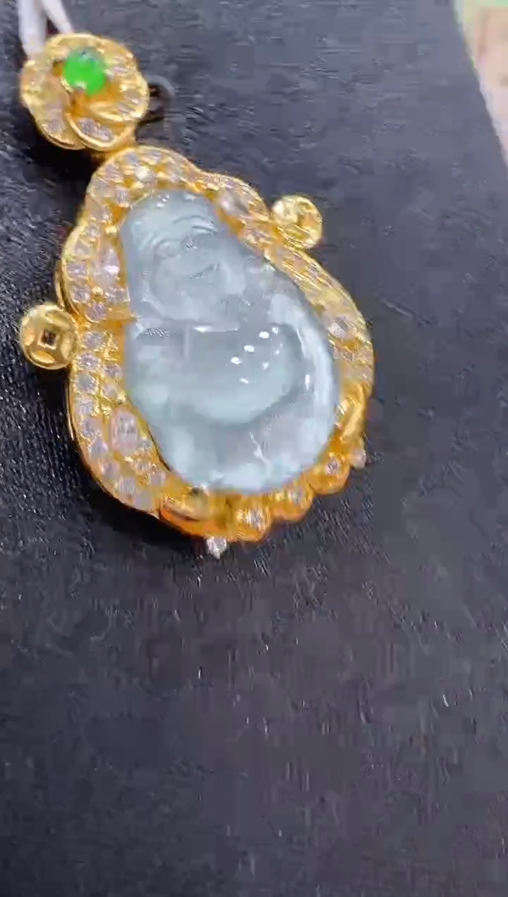 翡翠银S925镶嵌吊坠(不含链)多样性团购发一件