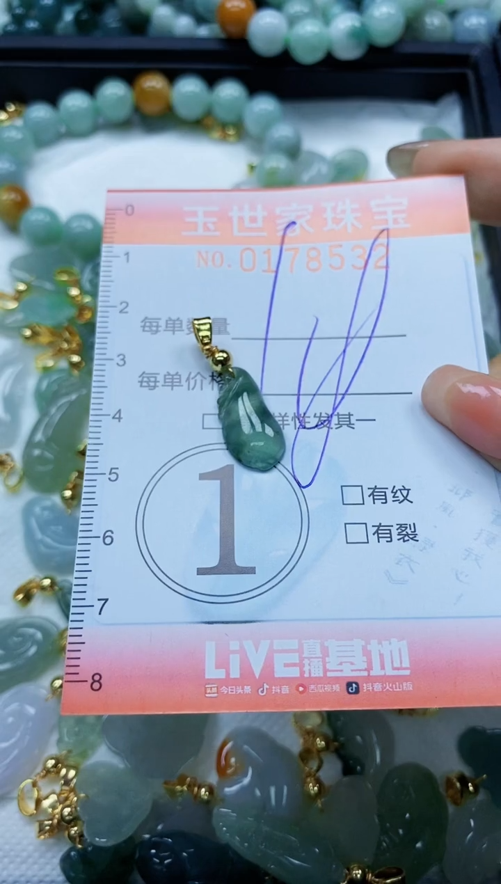 【闪购商品】翡翠颈饰未镶嵌闪购0178532