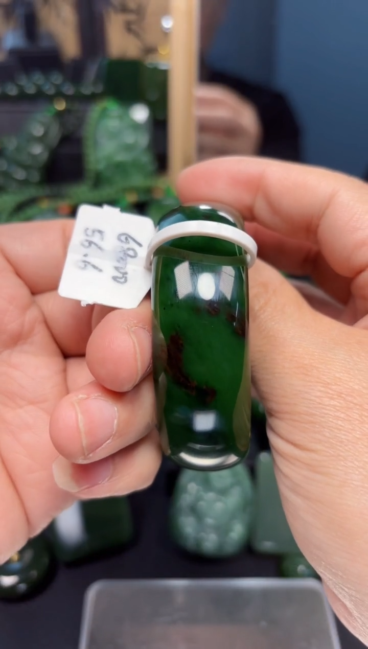 【闪购商品】和田玉（碧玉）手镯未镶嵌1