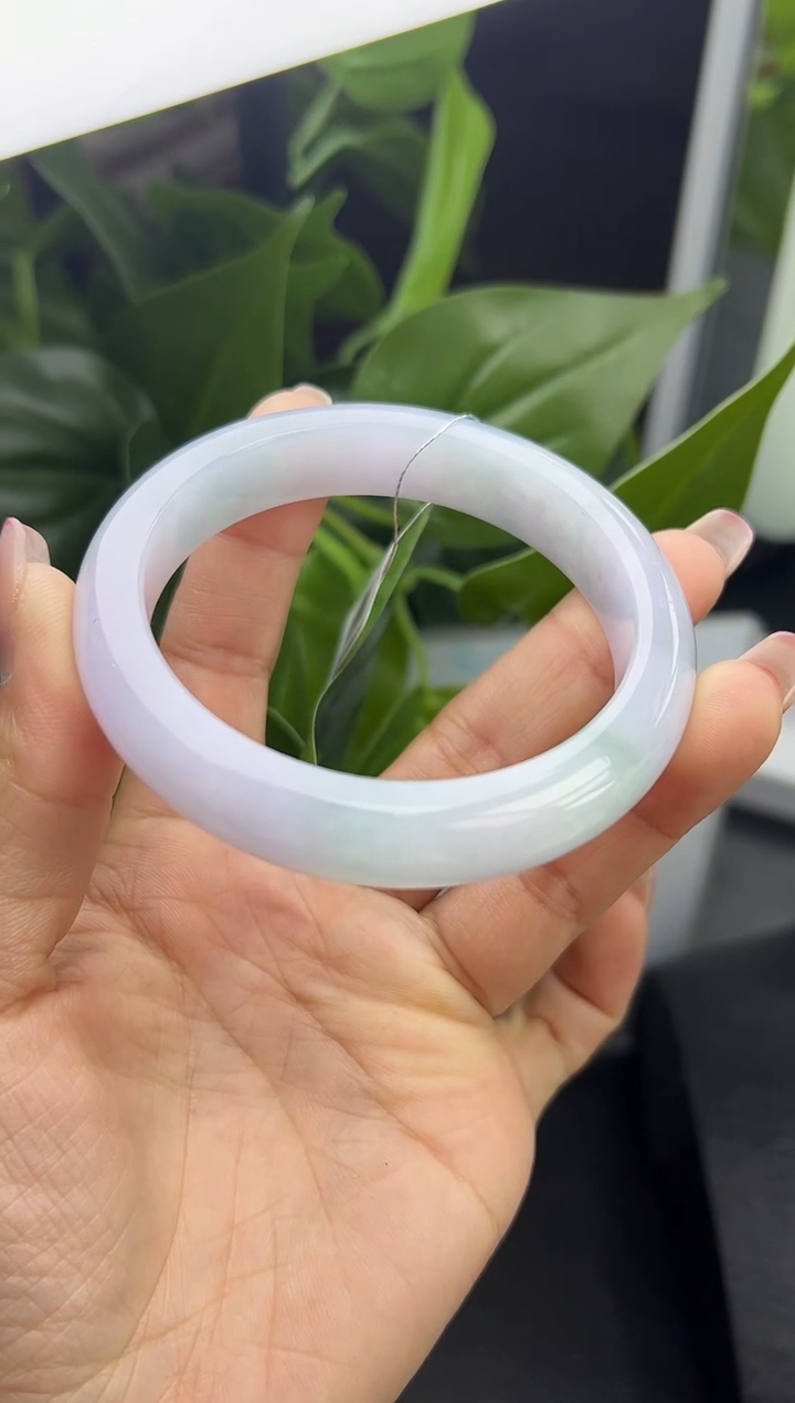 【闪购商品】翡翠手镯未镶嵌K745-5 手镯 55-56圈