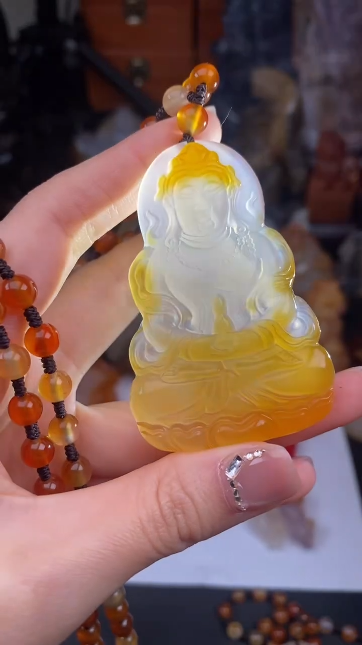 玛瑙/玉髓未镶嵌颈饰AA