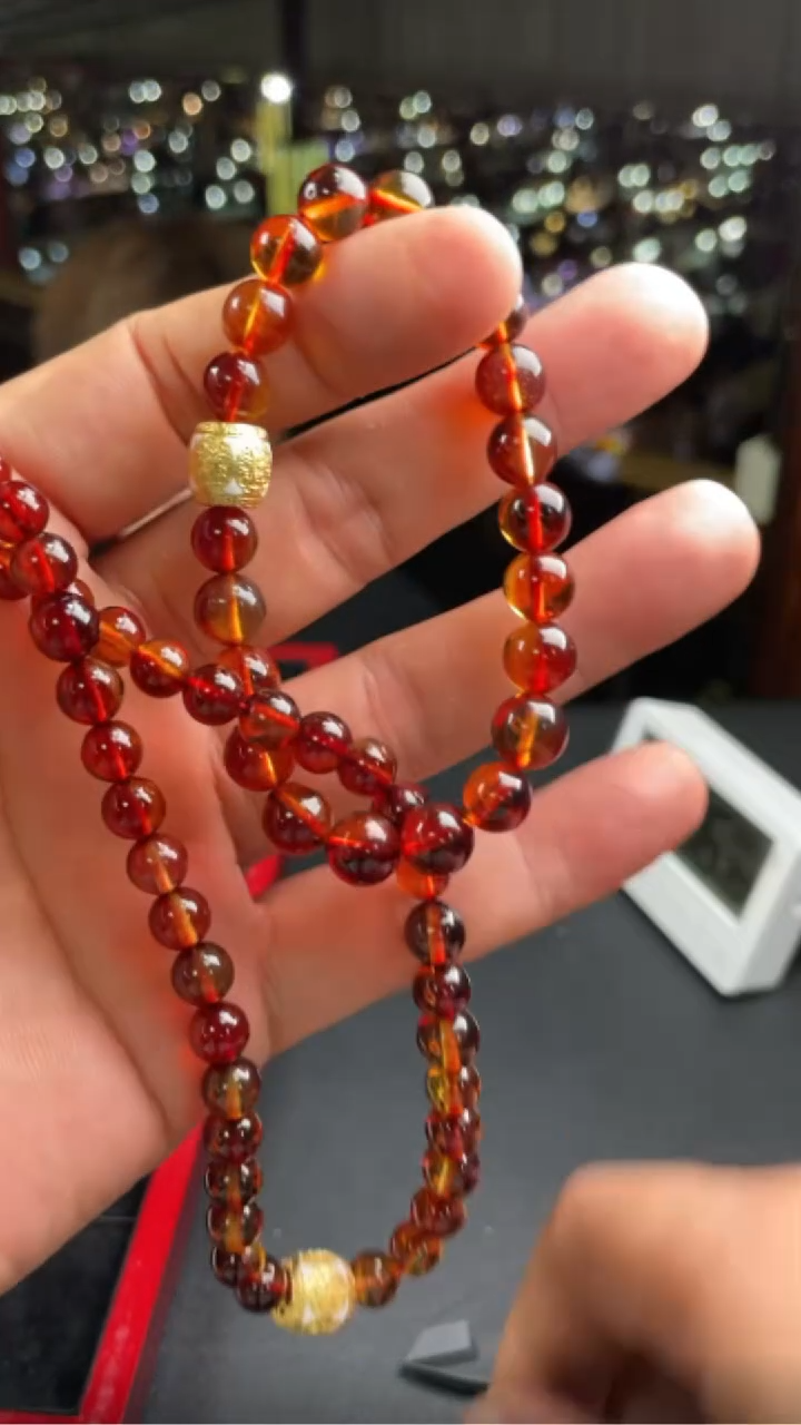 未镶嵌颈饰琥珀-13213-E13-多样性发其一