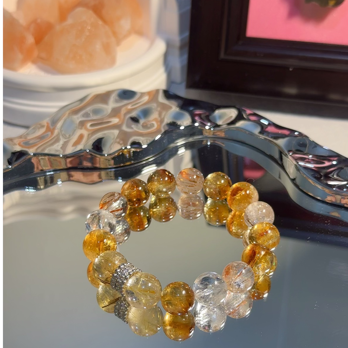 【Yowen】直播下单链接2 天然水晶手链 多样性发货（默认微瑕）