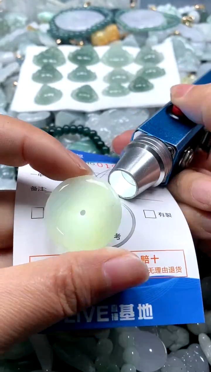 【闪购商品】翡翠颈饰未镶嵌闪购商品0196732