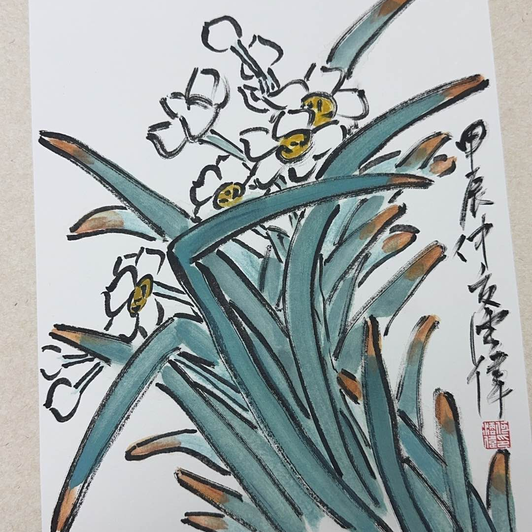 何沄伟老师作品卡纸