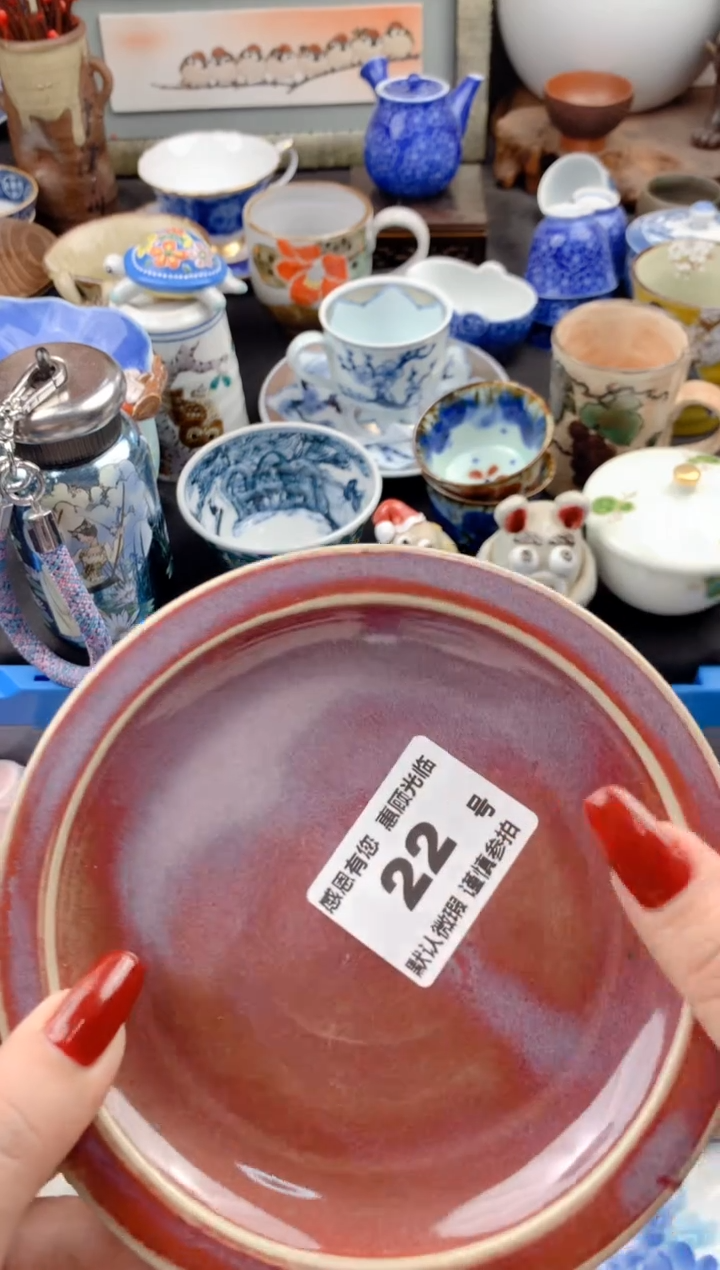 【闪购商品】瓷片22号九姑娘工艺品瓷器