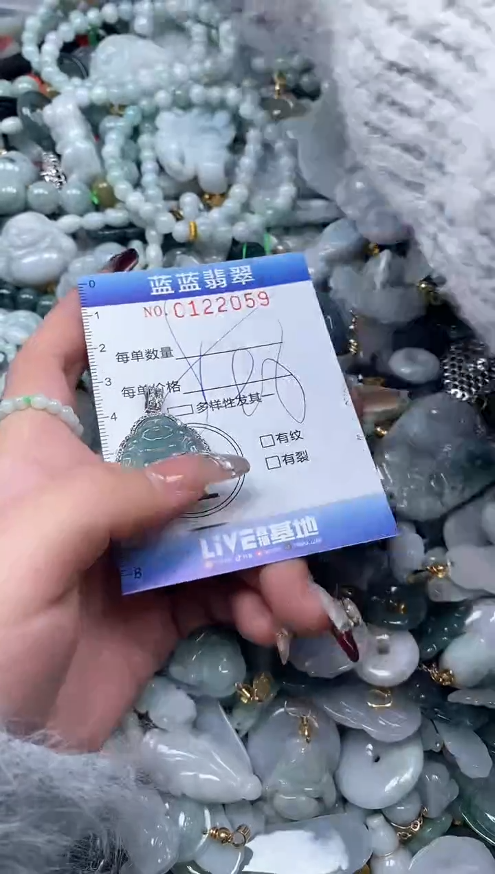 【闪购商品】翡翠颈饰未镶嵌闪购0122059