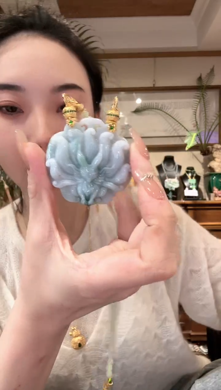 【闪购商品】翡翠颈饰未镶嵌国风