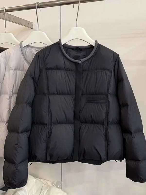 短款巨好看羽绒服女冬季新款2025爆款轻薄保暖小个子面包服外套