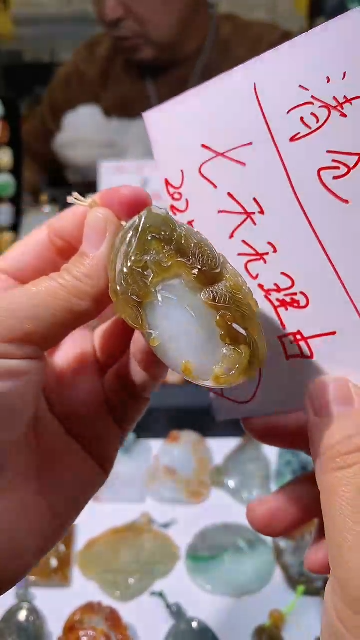 【闪购商品】翡翠颈饰未镶嵌挂件