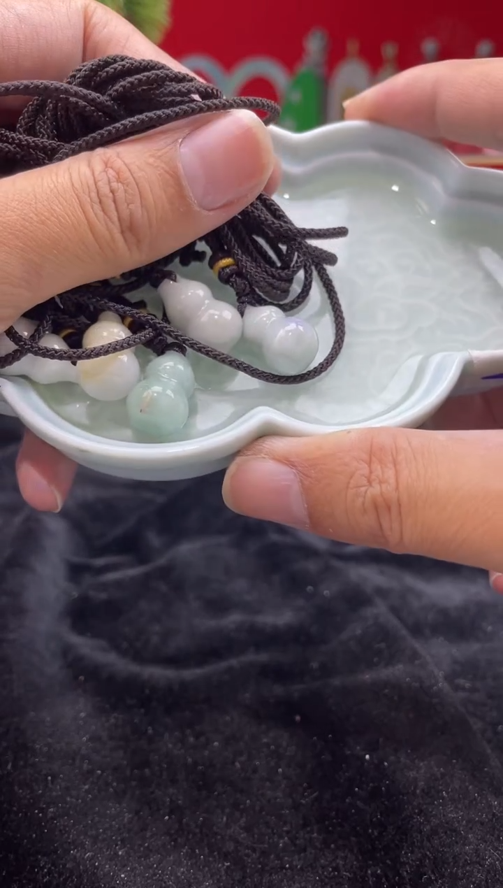 【闪购商品】翡翠颈饰未镶嵌一姐|503729|多样性发一件（配绳）