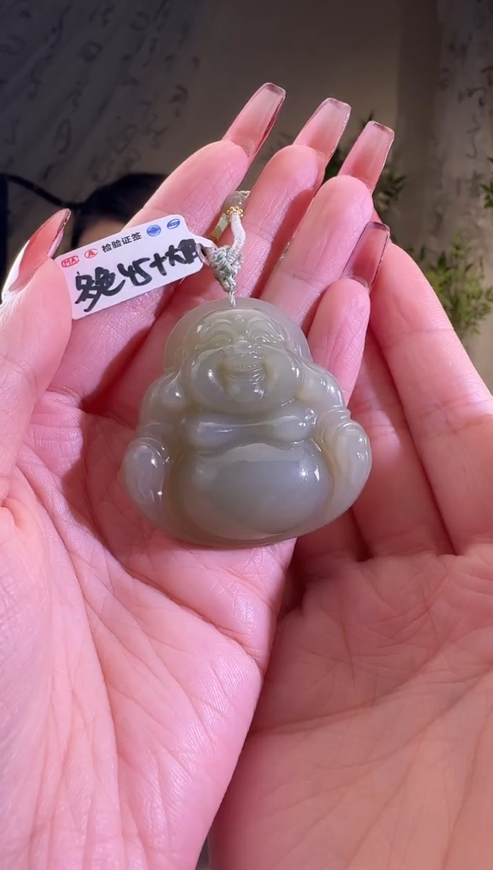 【闪购商品】和田玉颈饰未镶嵌45mm大佛