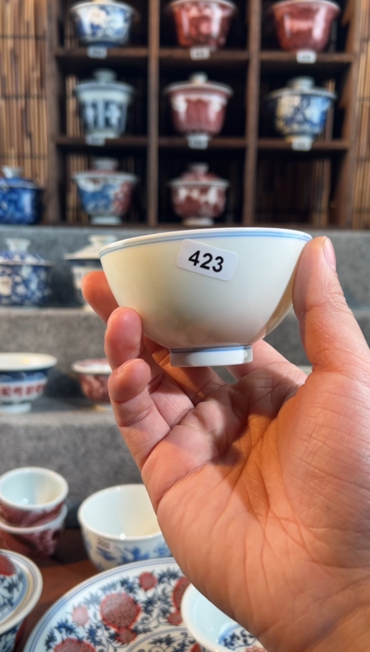 【闪购商品】423天禄言瓷手绘茶具