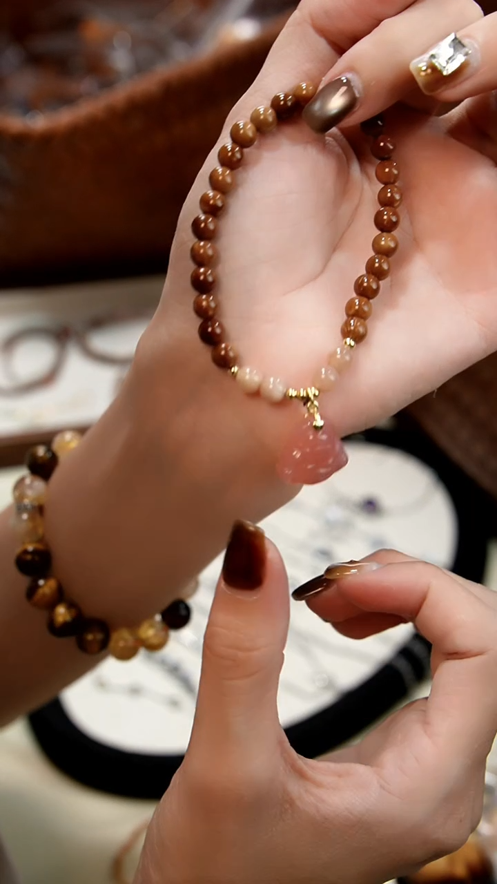 未镶嵌库克手串孤品手串-默认微瑕